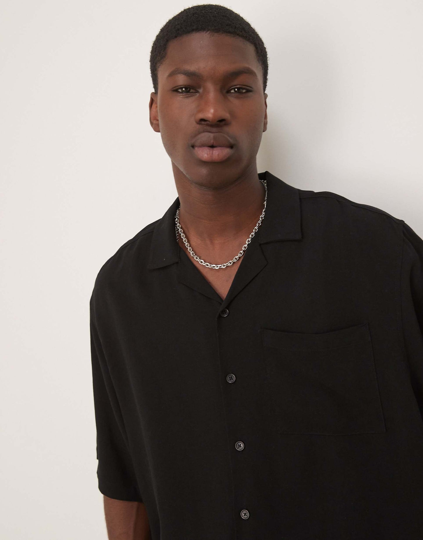 Co-Ord Oversized Boxy Linen Look Shirt