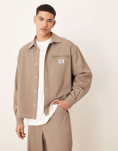 Co-Ord Oversized Boxy Shirt
