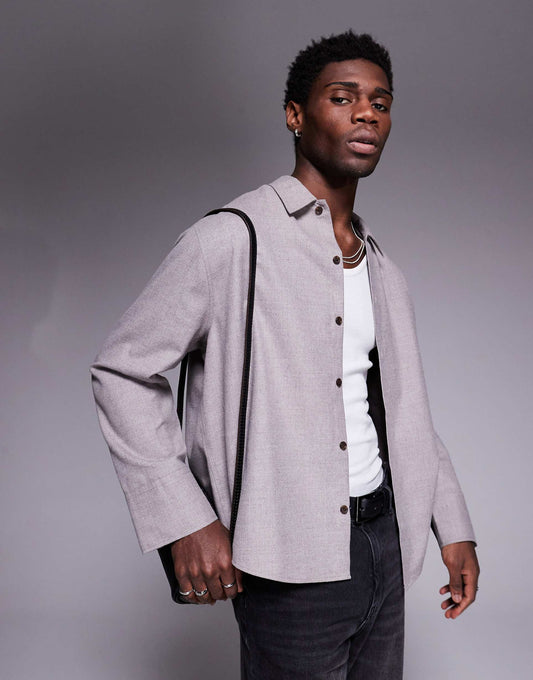 Oversized Flannel Shirt