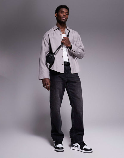 Oversized Flannel Shirt