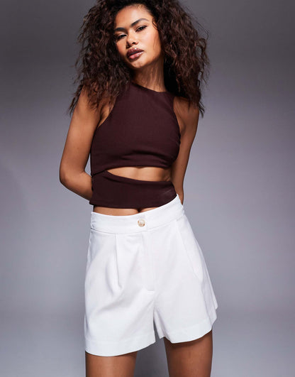 Linen Tailored Short