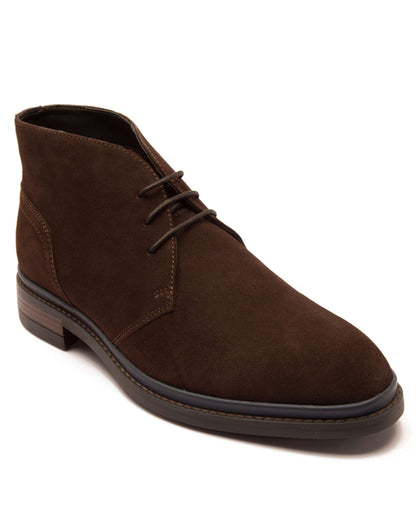 Santiago' Men'S Suede Chukka Ankle Lace-Up Leather Boots