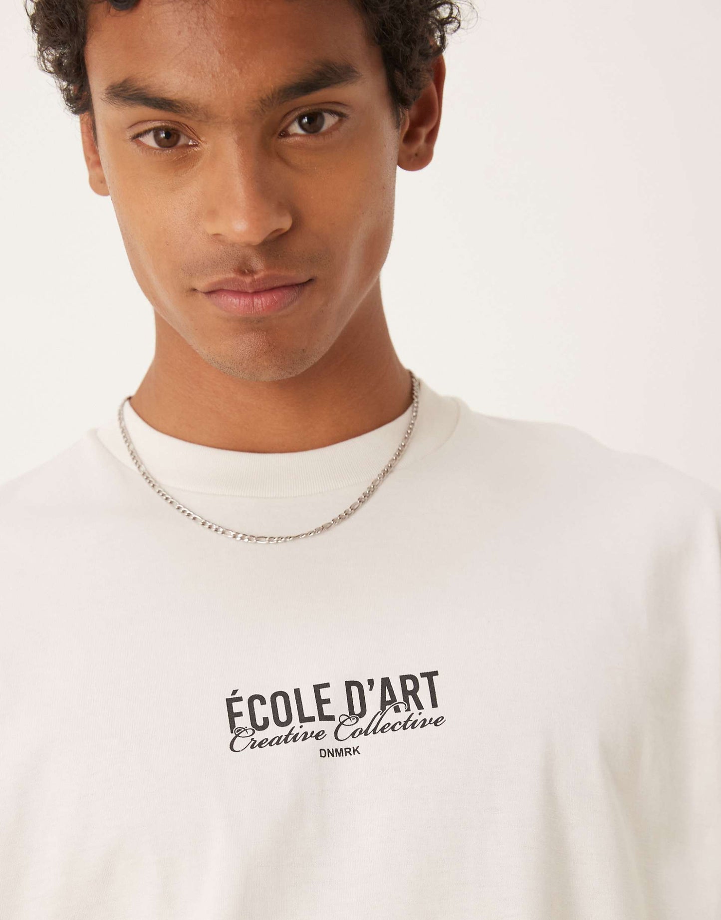 Oversized Heavy Weight T-Shirt With Text Backprint