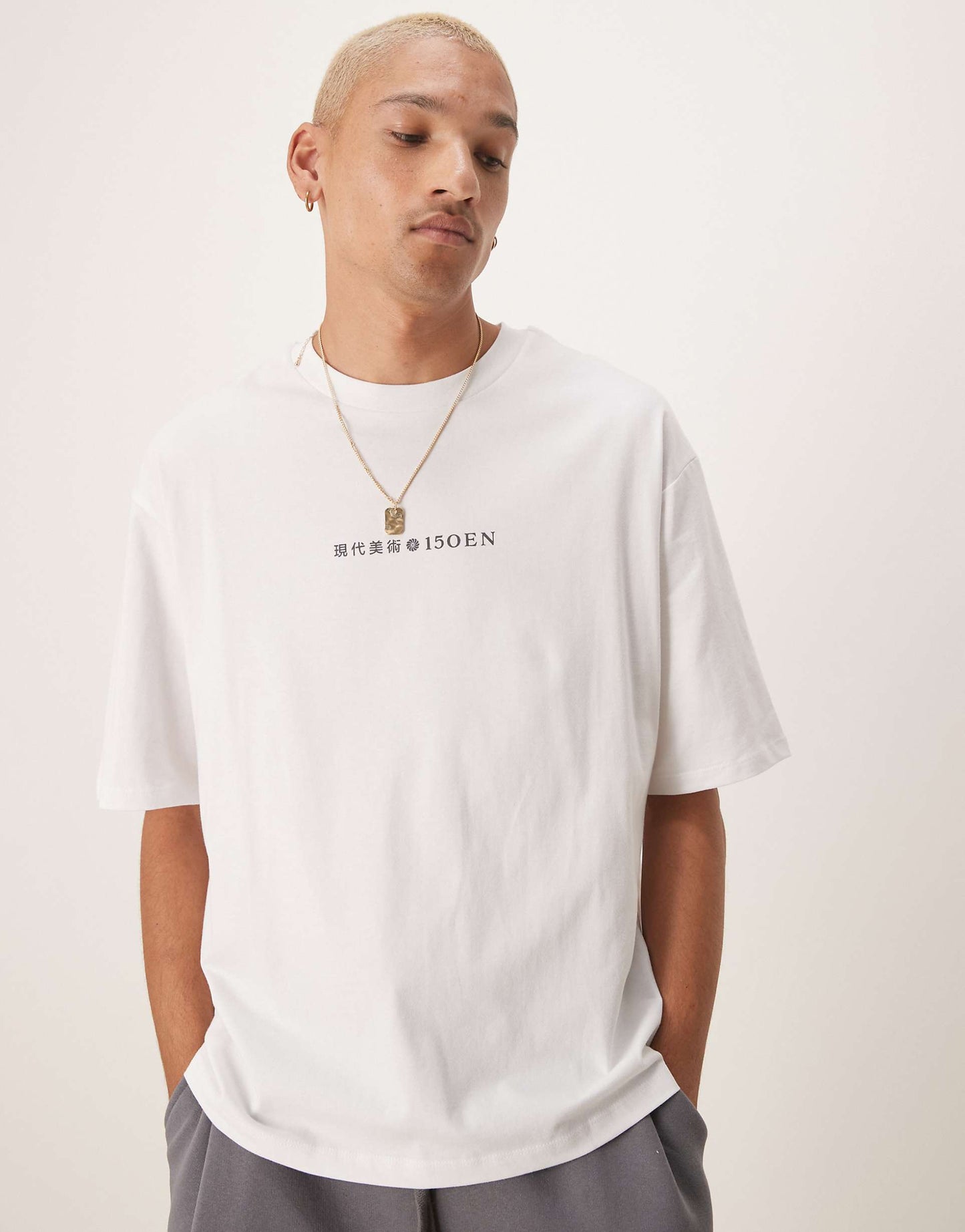 Oversized T-Shirt With Backprint
