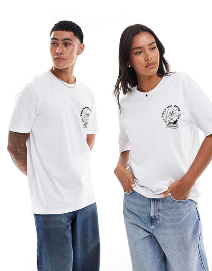 Chilled As Pho Front Print And Back Print Relaxed T-Shirt