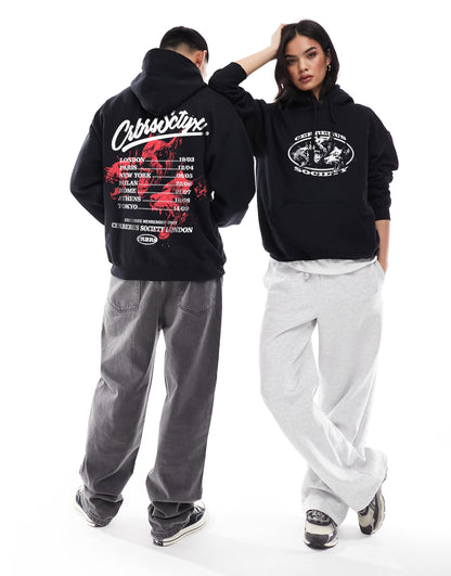 Cerberus Society Front Print And Back Print Hood