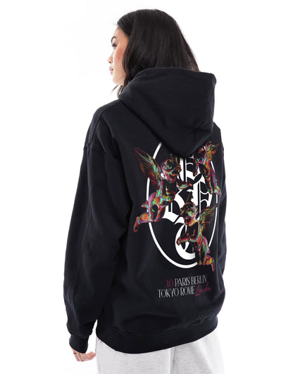 Heaven Sent 3.0 Front Print And Back Print Hood