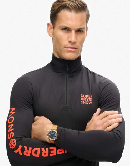 Ski Base Layer Half Zip Top