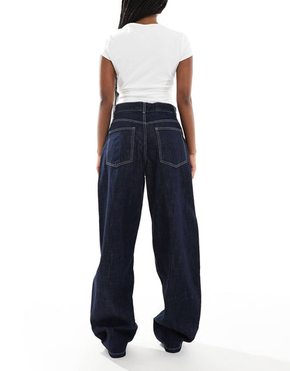 Wide Balloon Leg Jeans