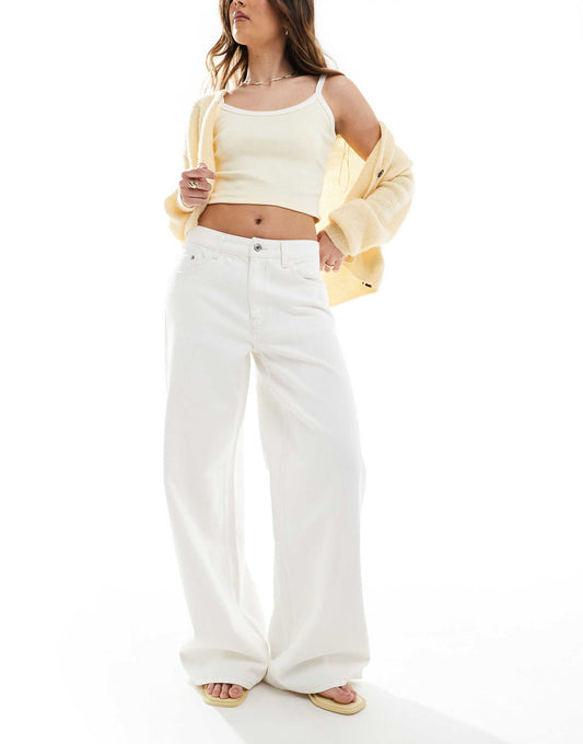 High Waisted Wide Leg Baggy Jeans