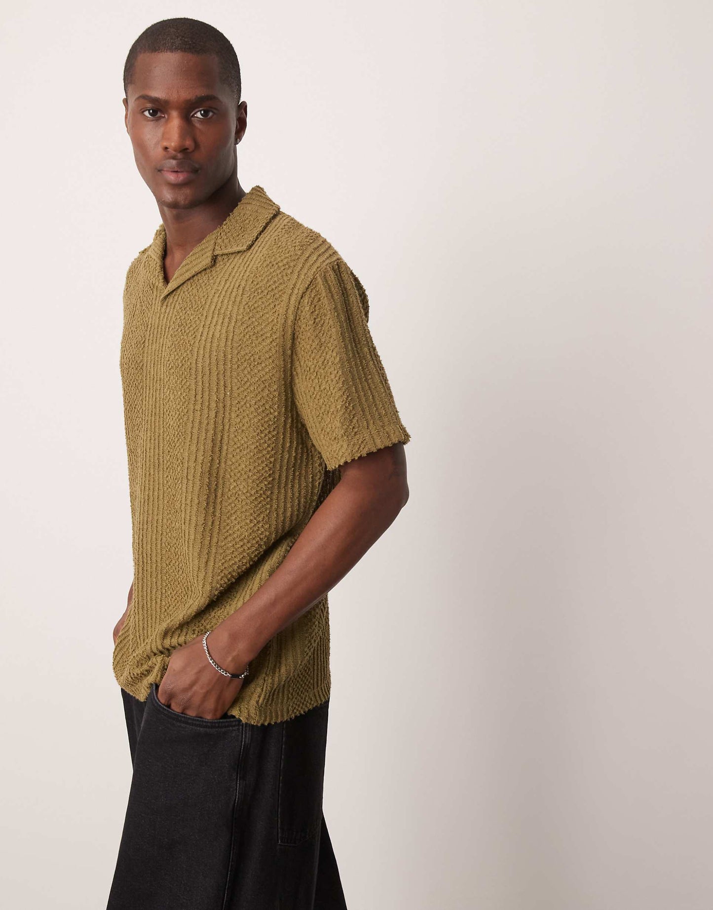 Relaxed Textured Polo