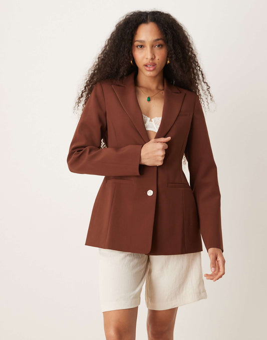 Moulded Hip Blazer