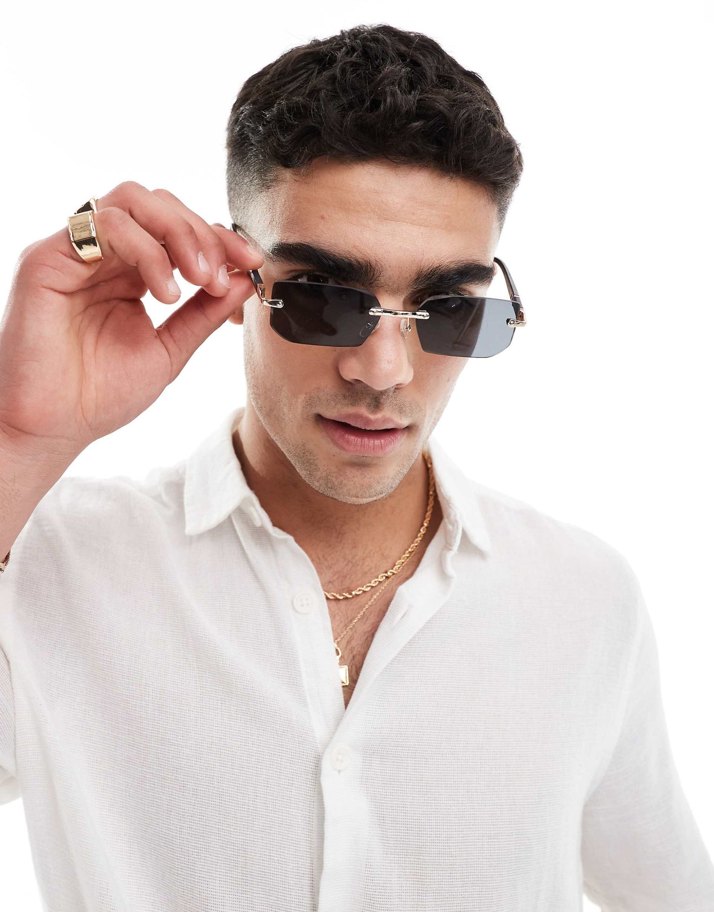 Frameless Sunglasses