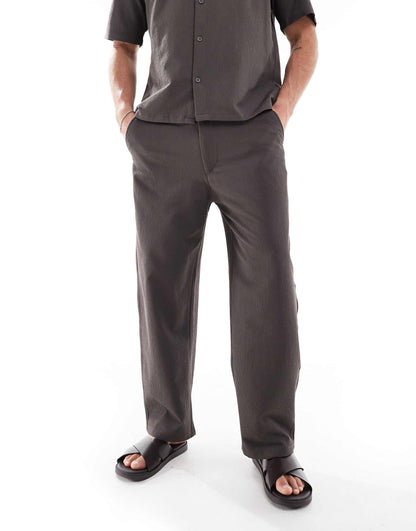 Plisse Co-Ord Trouser