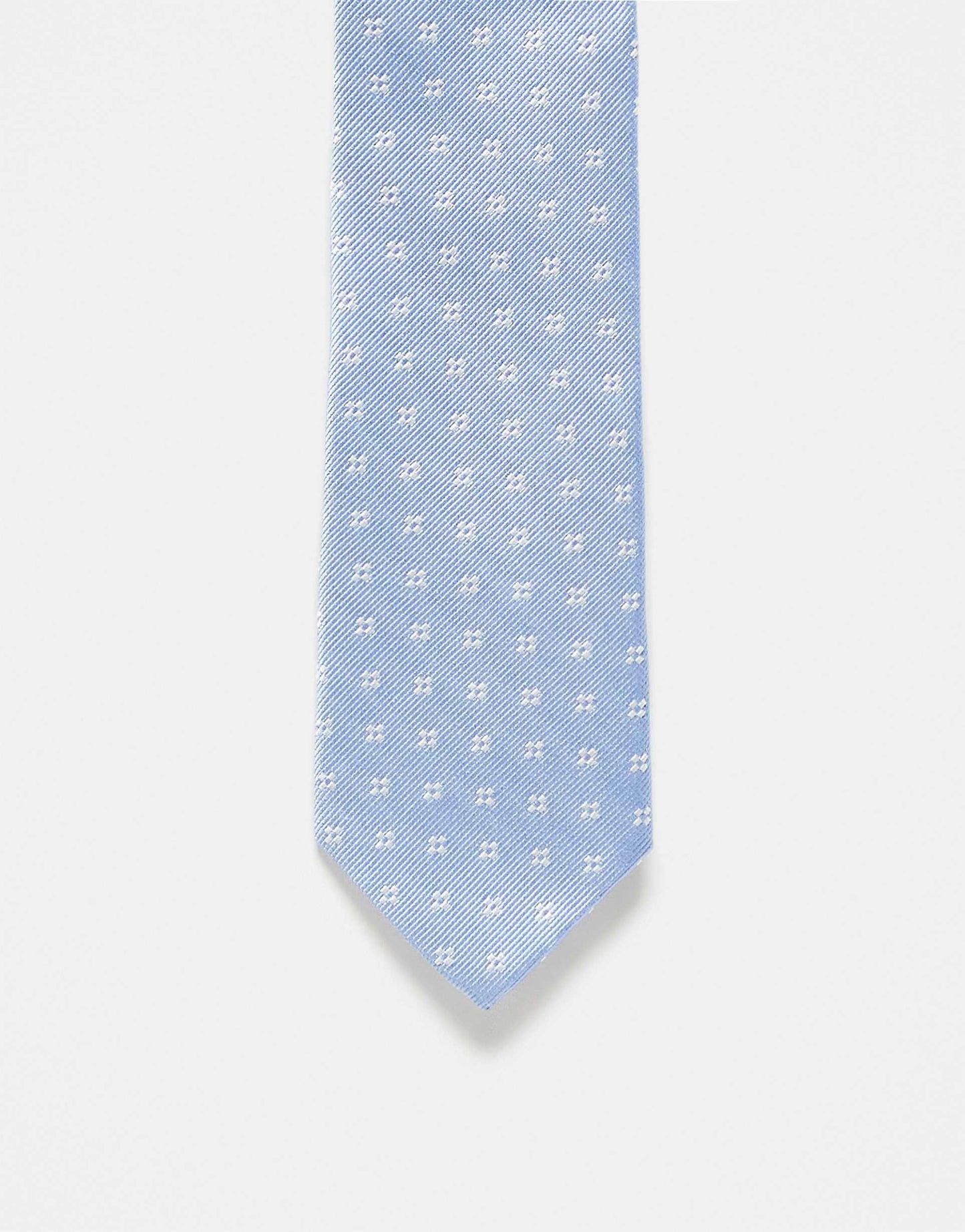 Print Tie Blue