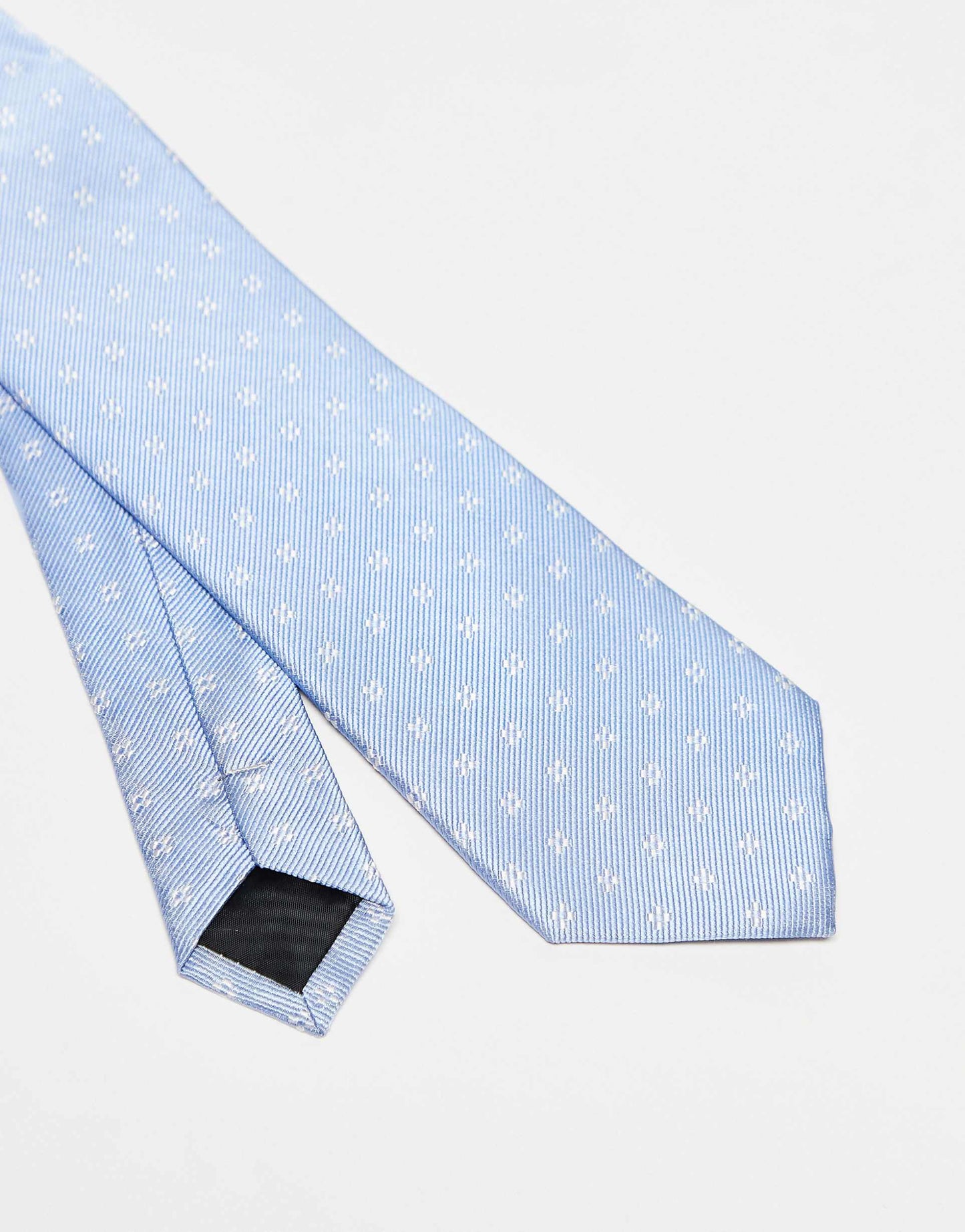 Print Tie Blue