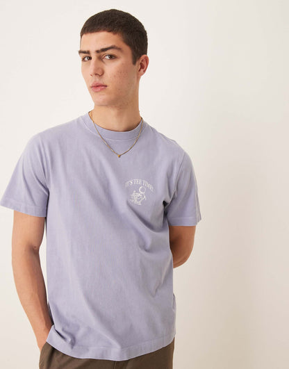 Motif Back Print Classic T-Shirt