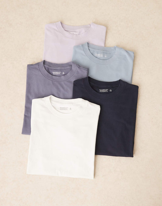 5 Pack Essential T-Shirt Pack