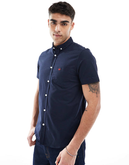 Cotton Oxford Short Sleeve Shirt
