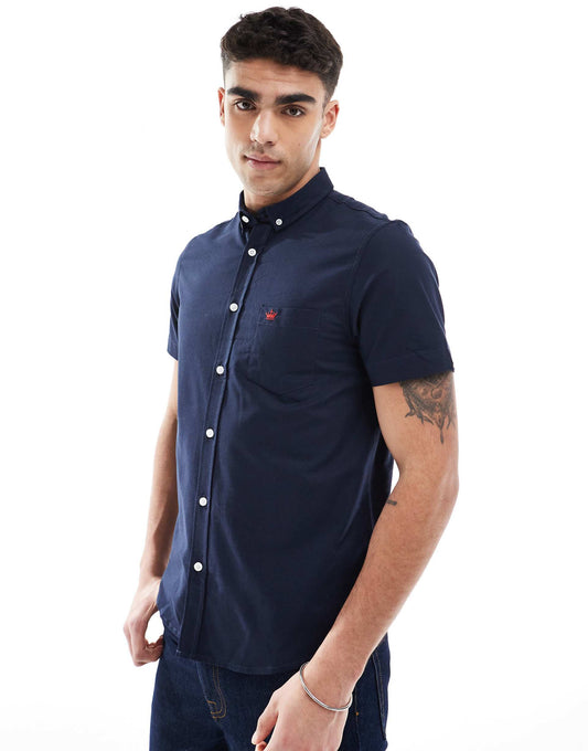 Cotton Oxford Short Sleeve Shirt