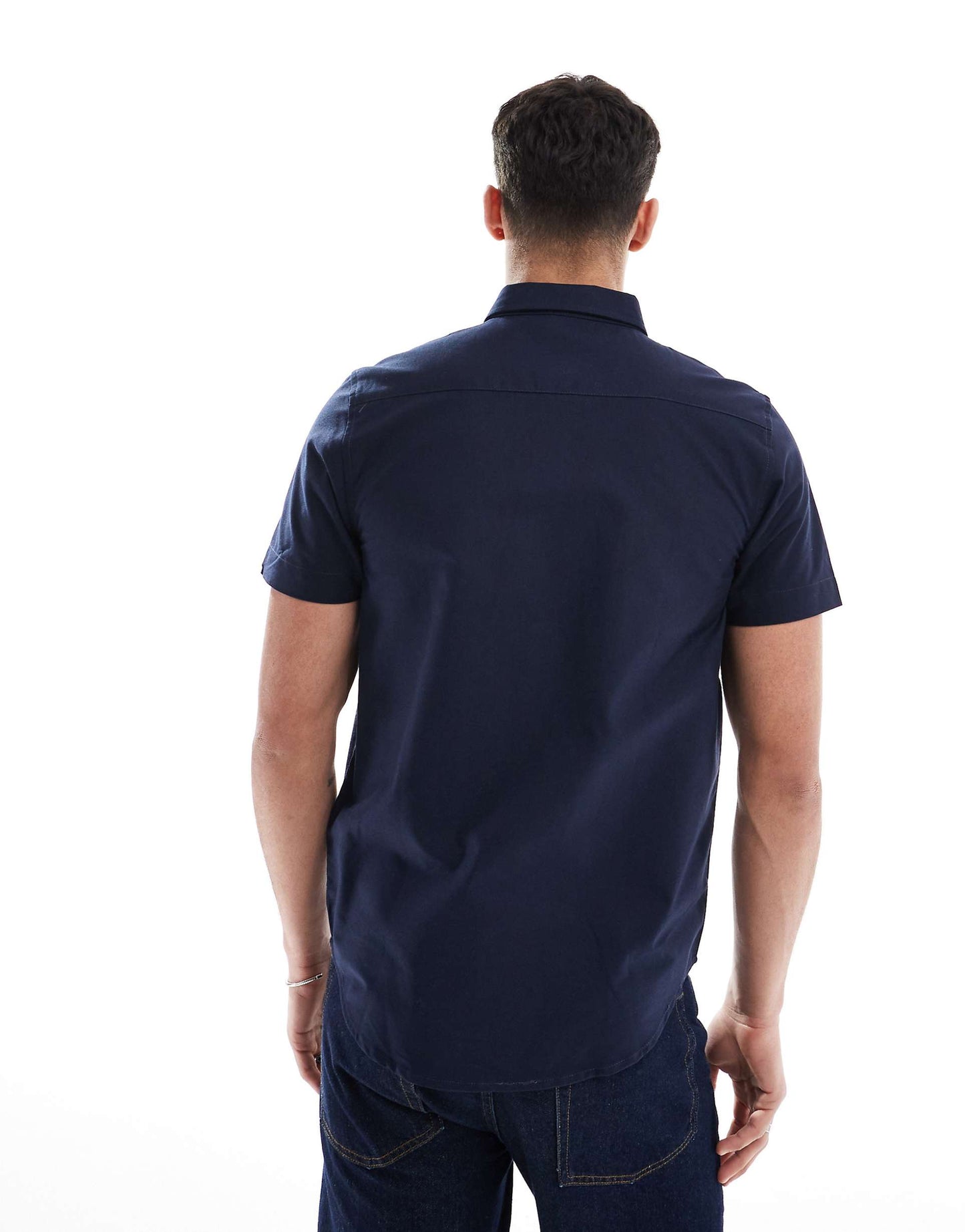 Cotton Oxford Short Sleeve Shirt