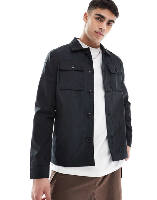 Button Through Shacket