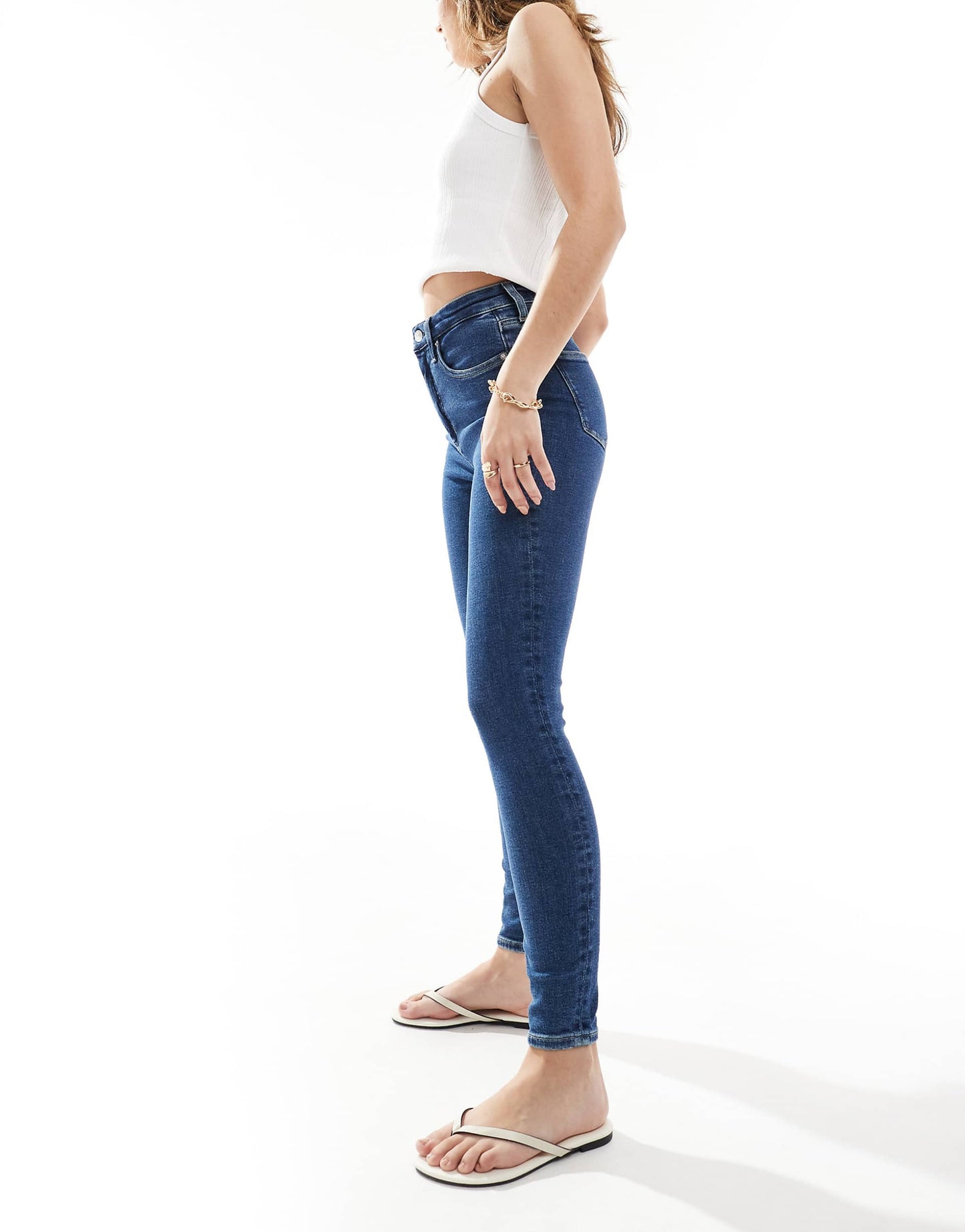 Jeans High Rise Super Skinny Ankle Jeans