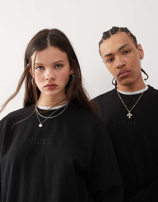 Essential Relaxed Fit Central Logo Sweatshirt