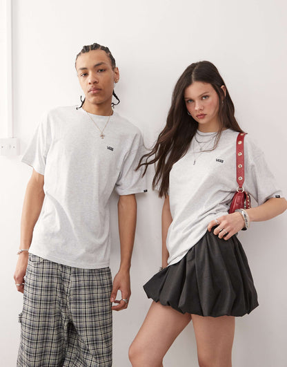 Left Chest Logo Oversized Fit T-Shirt