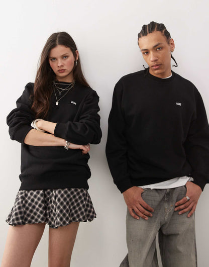 Left Chest Logo Oversized Fit Sweatshirt