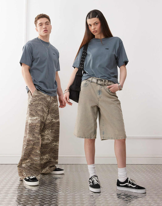 Left Chest Logo Oversized Fit T-Shirt