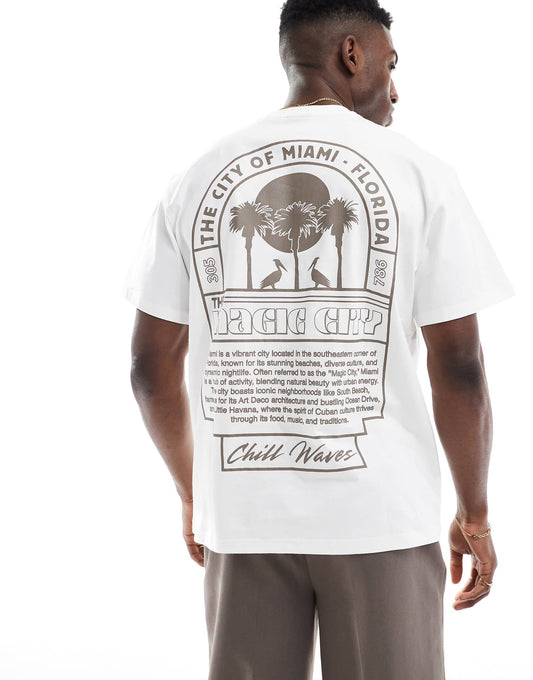 Miami Back Graphic T-Shirt