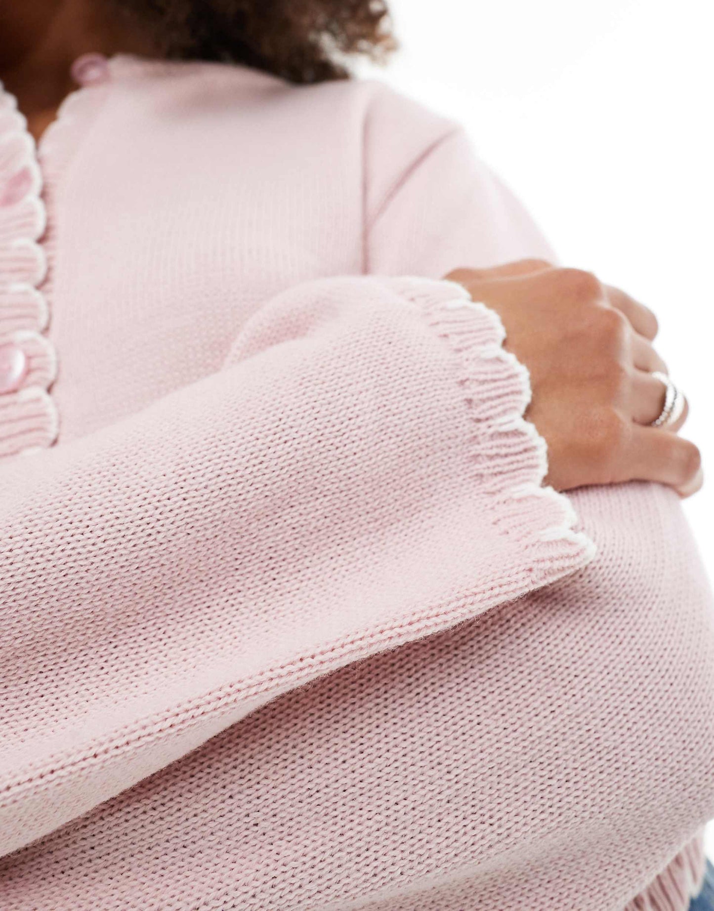 Blanket Stitch Cardigan
