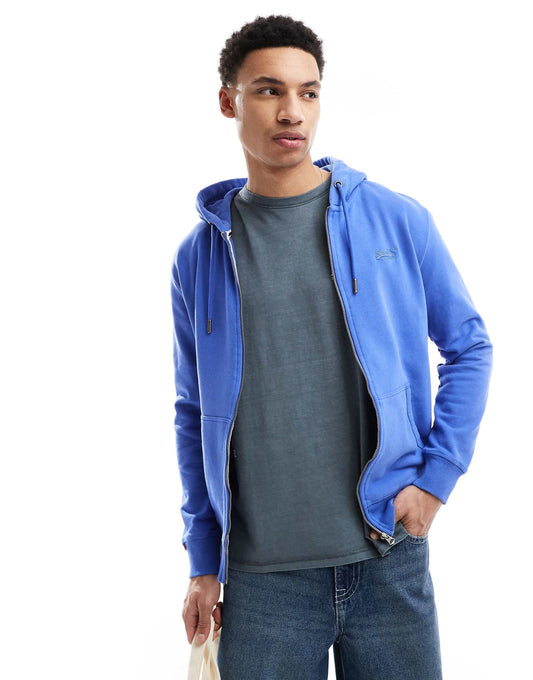 Essential Logo Zip Hoodie