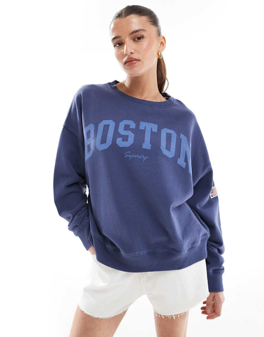 Athletic Essentials Relaxed Crew Sweatshirt