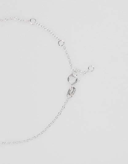 Sterling Silver Infinity & Cubic Zirconia Heart Link Bracelet