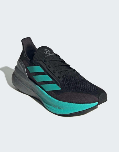 Performance Mercedes Amg Petronas F1 Ultra Boost 5X Trainers Black And Mint