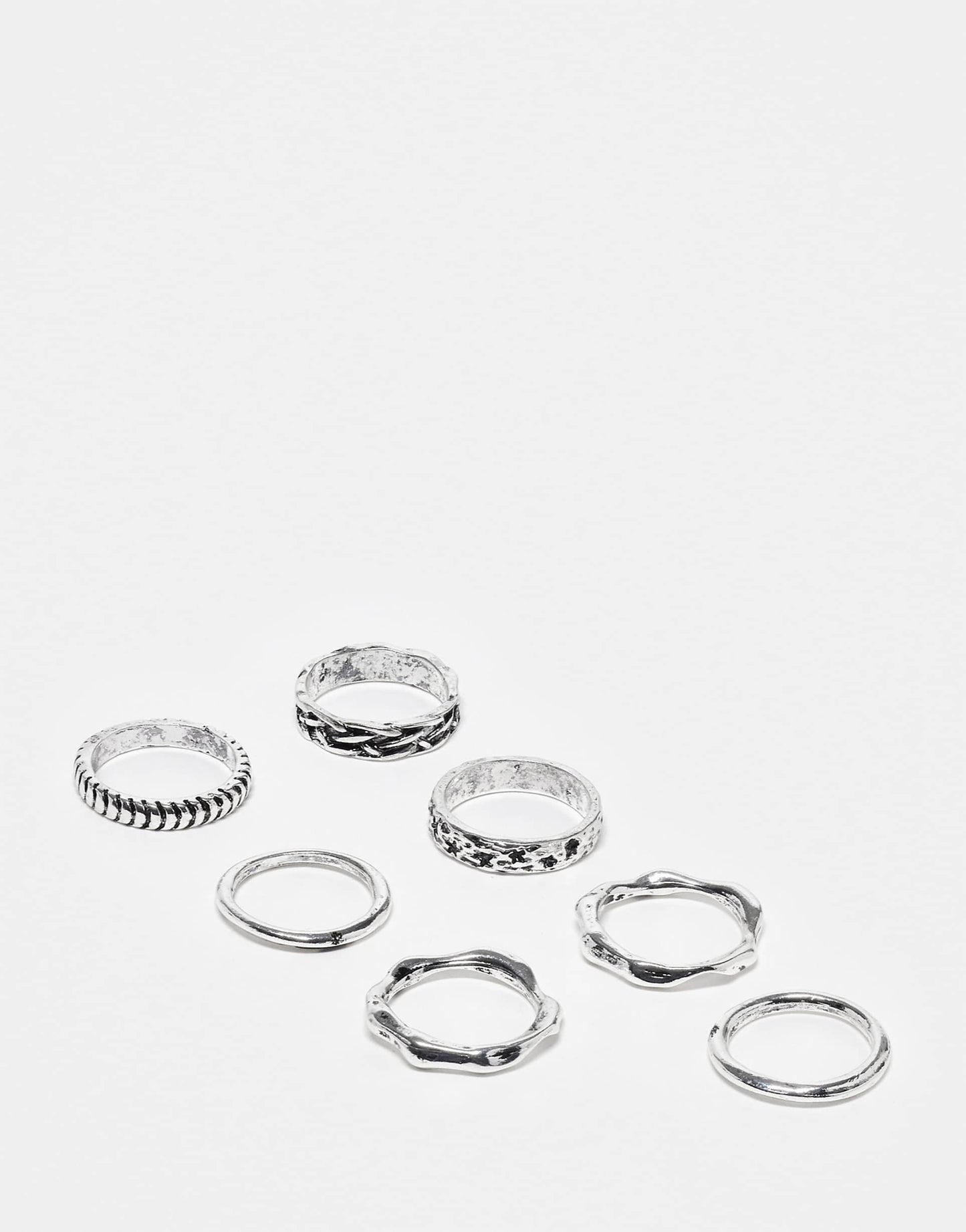 7 Pack Band Rings