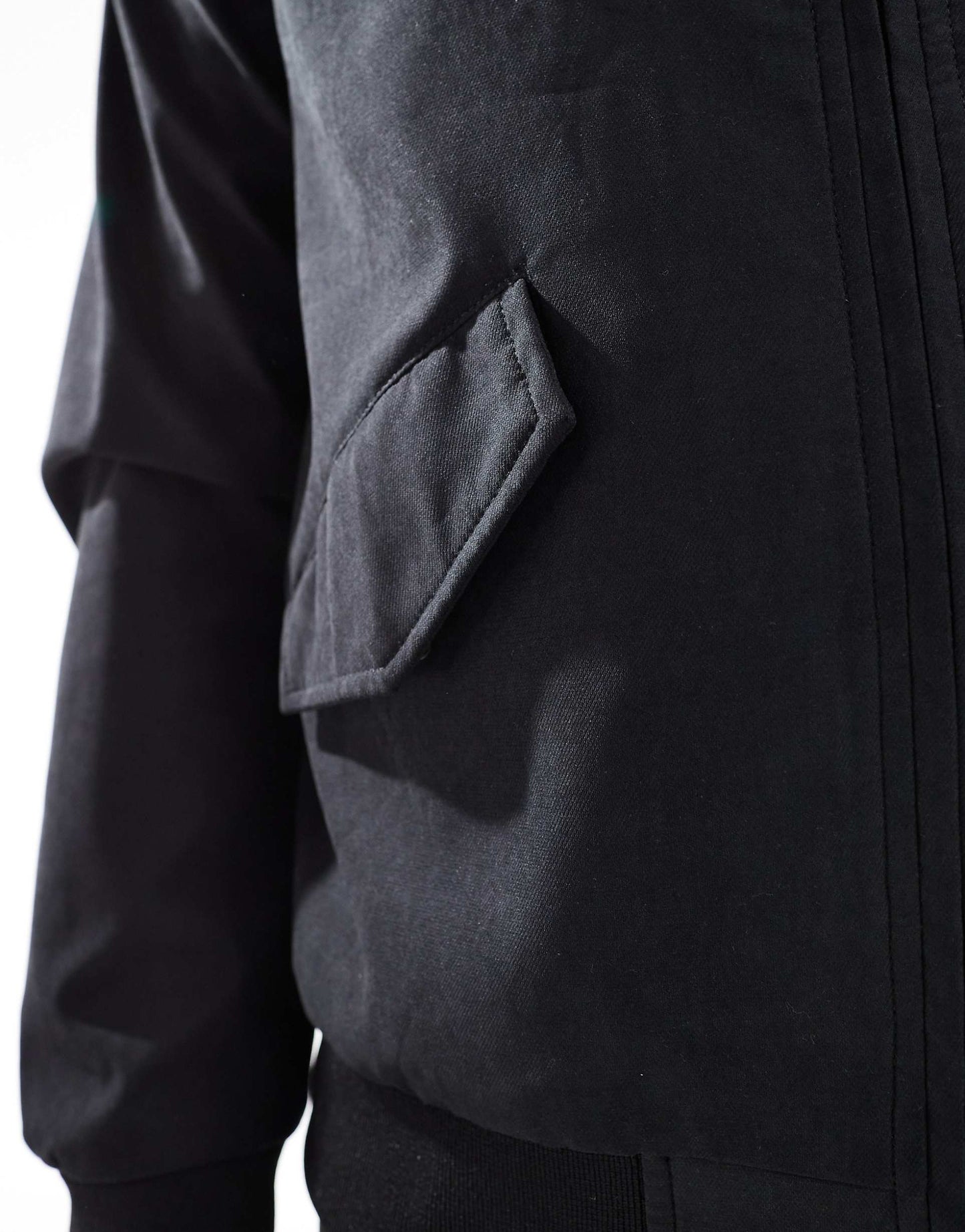 Bomber Jacket With Front Pockets