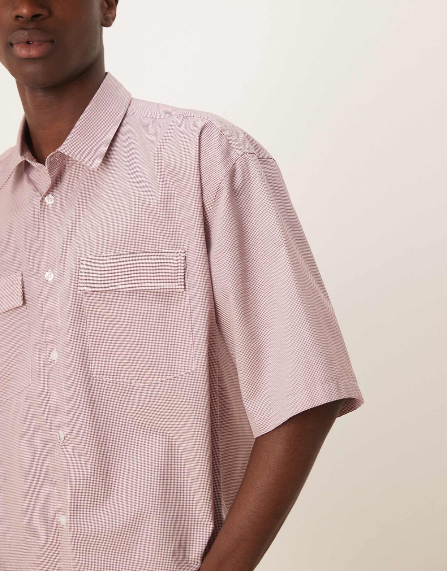 90S Oversized Boxy Shirt