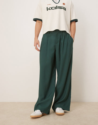 Loose Fit Smart Trousers