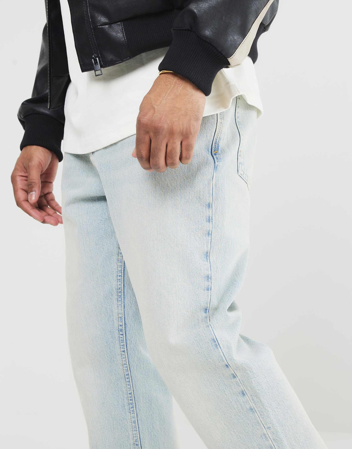 Denim Straight Jeans