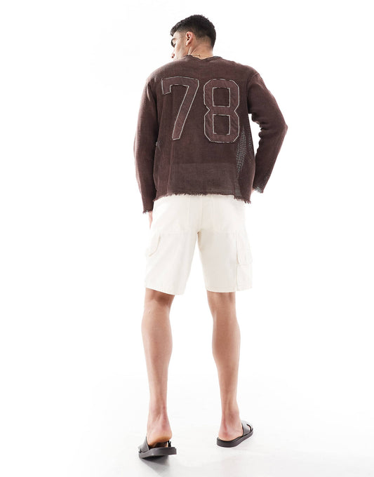Oversized Mesh T-Shirt Jersey