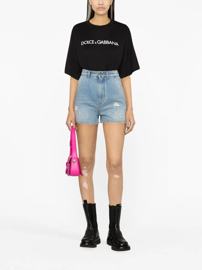 Logo-Print Cotton T-Shirt