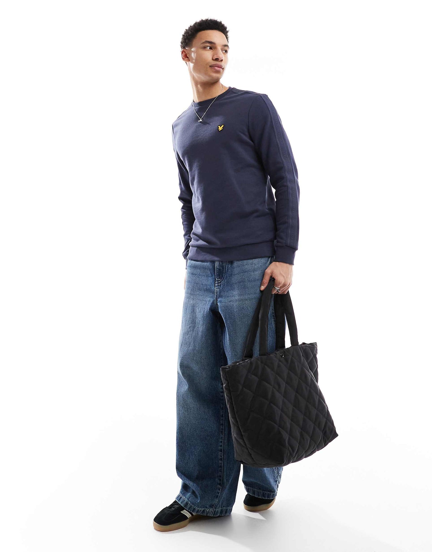 Mid Layers Tape Crew Neck