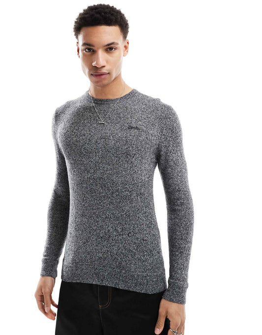 Essential Slim Fit Crew Jumper