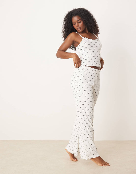 Mono Bow Cami And Pant Set