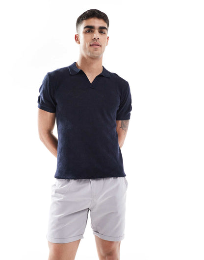 Chino Shorts With Drawcord Waist