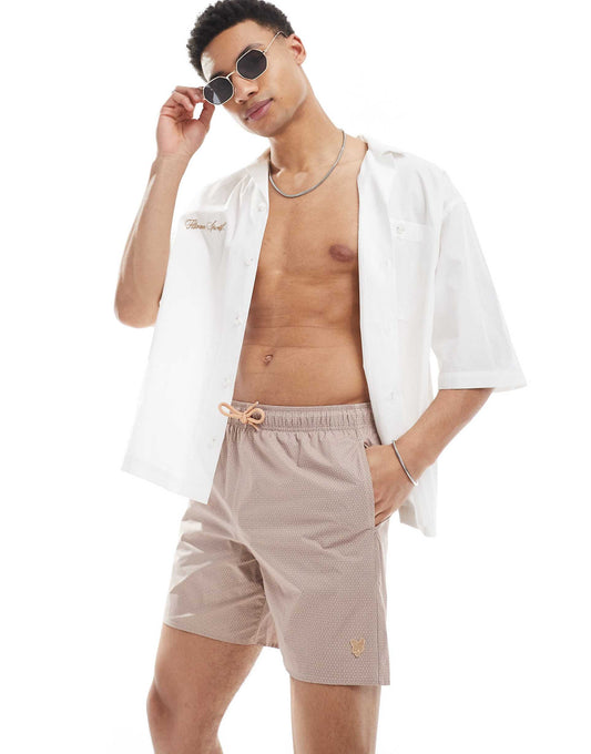 Textured Swim Shorts