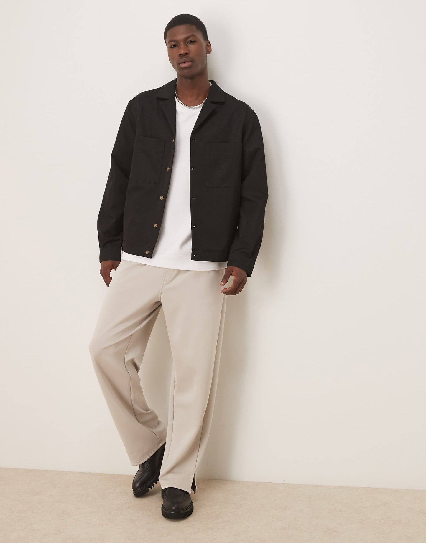 Wide Leg Scuba Smart Joggers